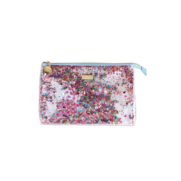 Packed Party Bags New Packed Party Biggie Zip Cosmetic Bag In Confetti Poshmark